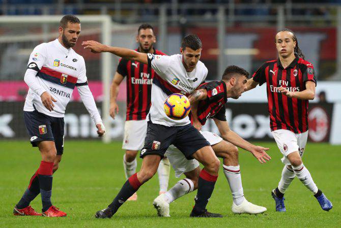 Milan-Genoa pagelle