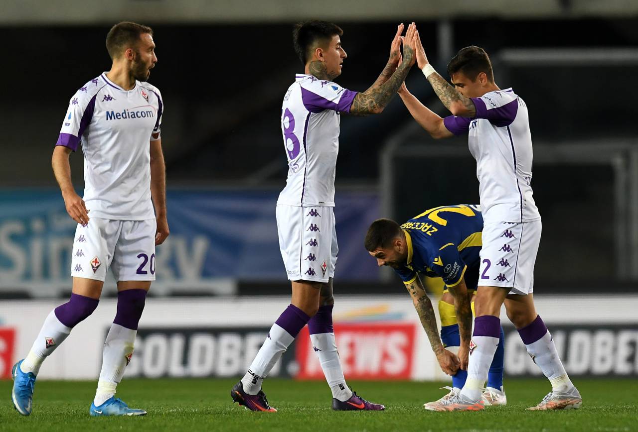 Serie A, Verona-Fiorentina 1-2: Caceres regala la vittoria a Iachini