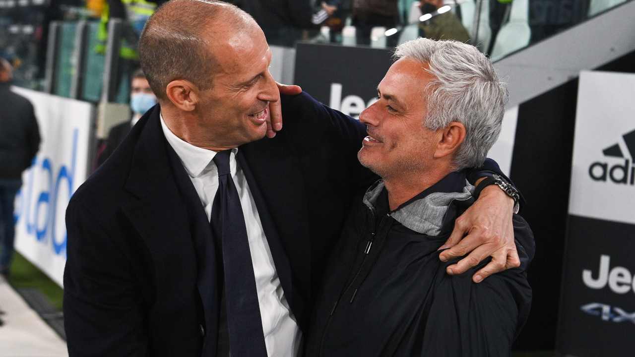 Allegri e Mourinho