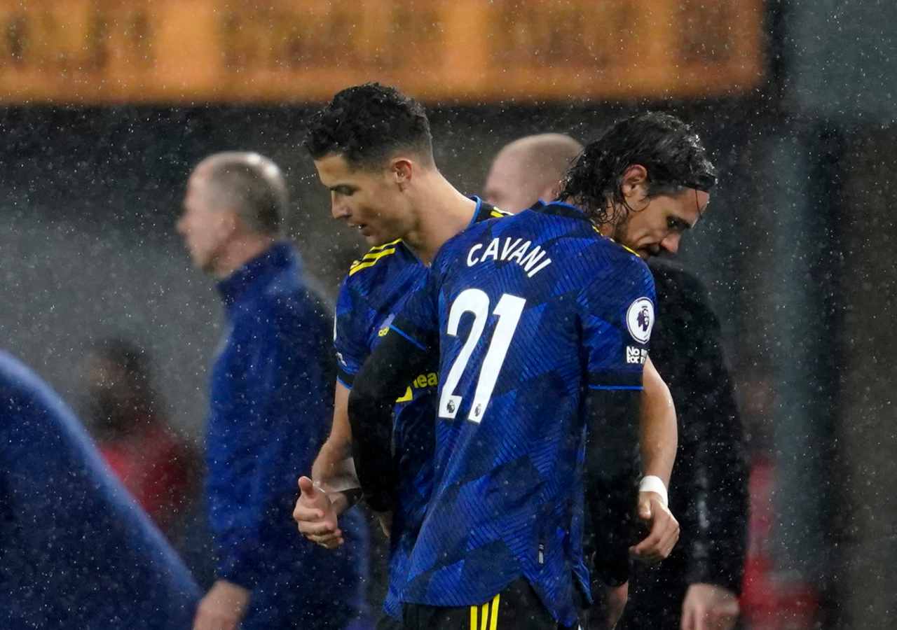 Cristiano Ronaldo e Cavani 