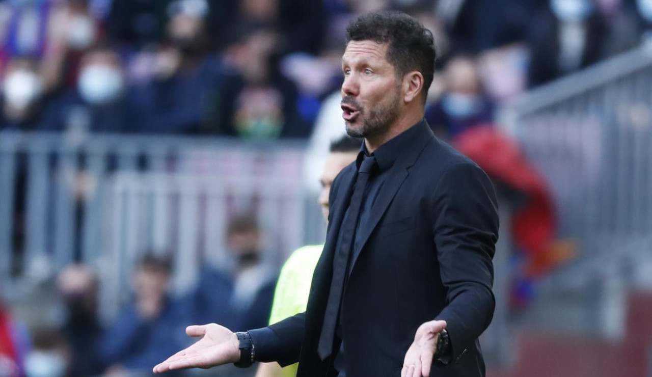 Diego Pablo Simeone incredulo