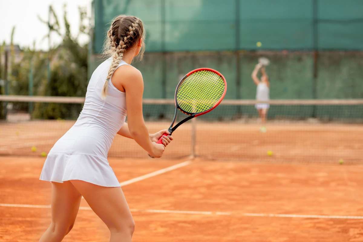 Appassionati di tennis in visibilio