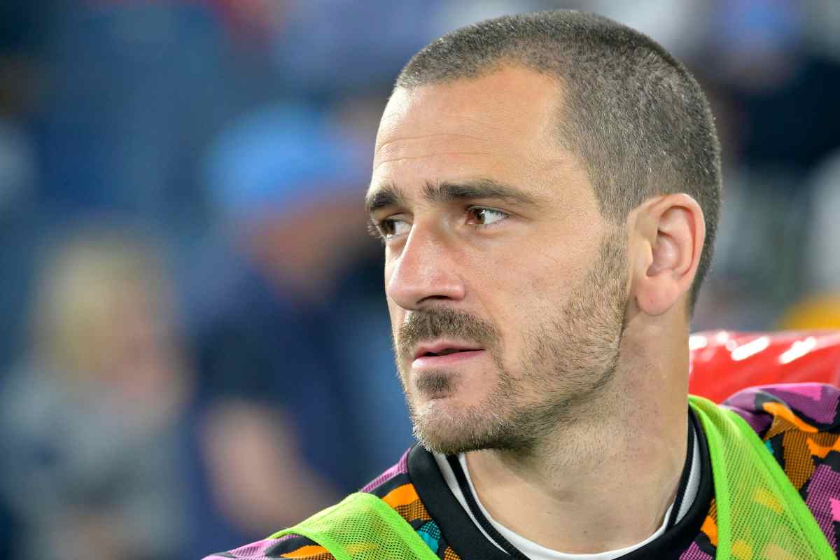 Lite notturna per Bonucci