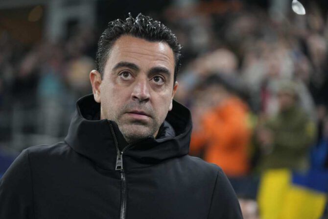 Barcellona Xavi esonerato