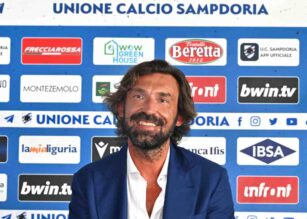 Andrea Pirlo ai tempi della Sampdoria