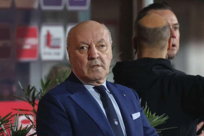 Giuseppe Marotta sorpreso