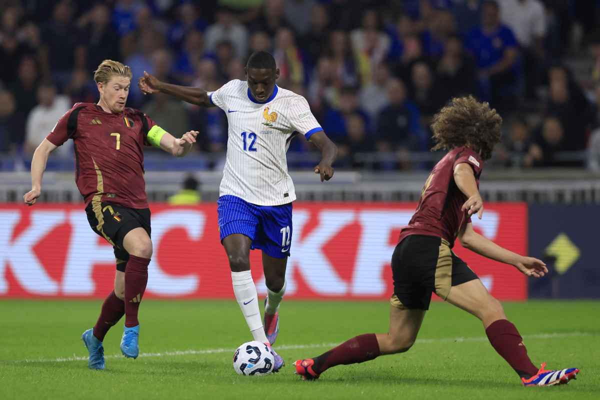 Kolo Muani con la maglia della Francia