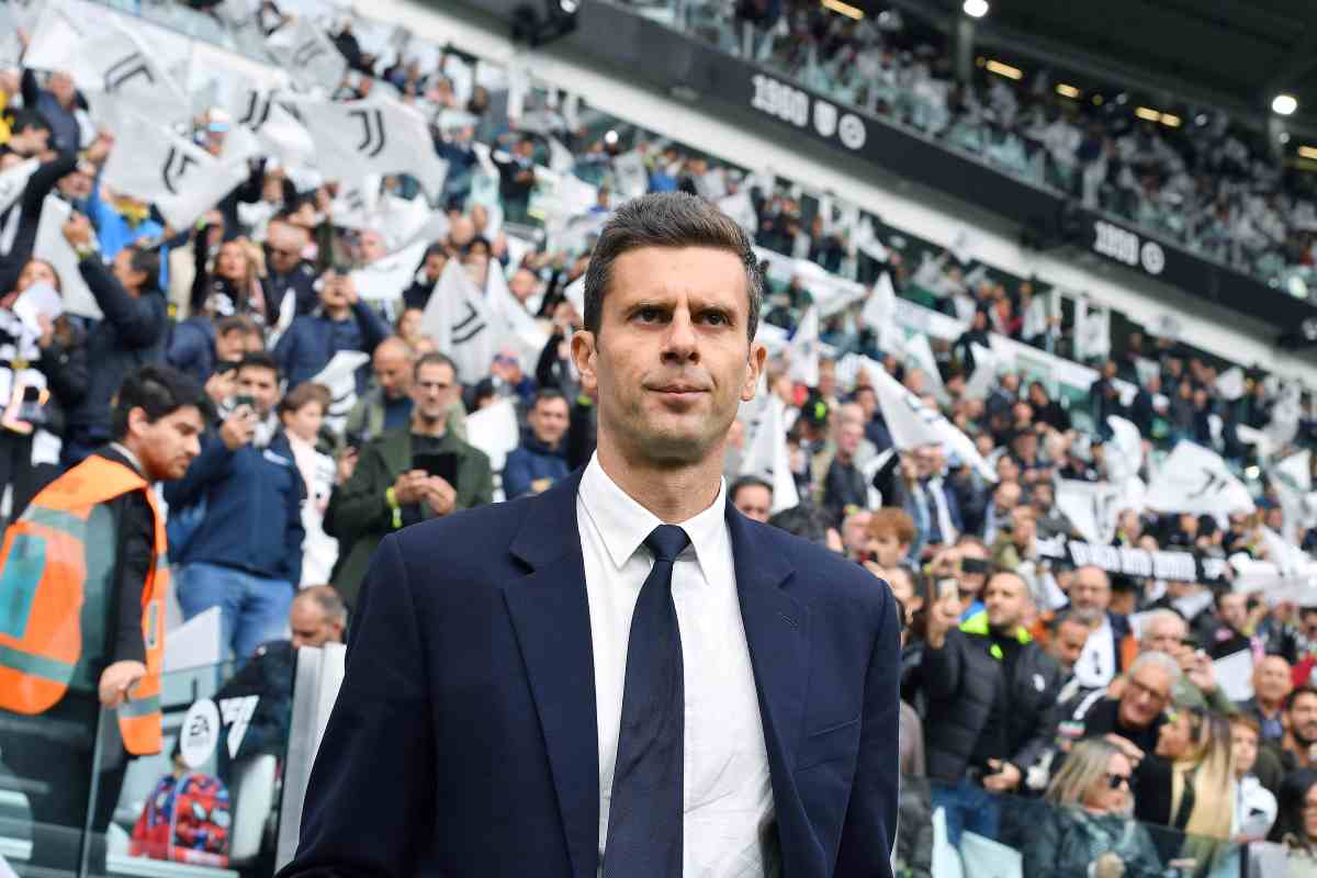 Thiago Motta sulla panchina della Juve