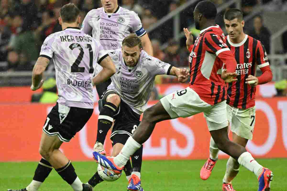 Cori dalla curva dell'udinese