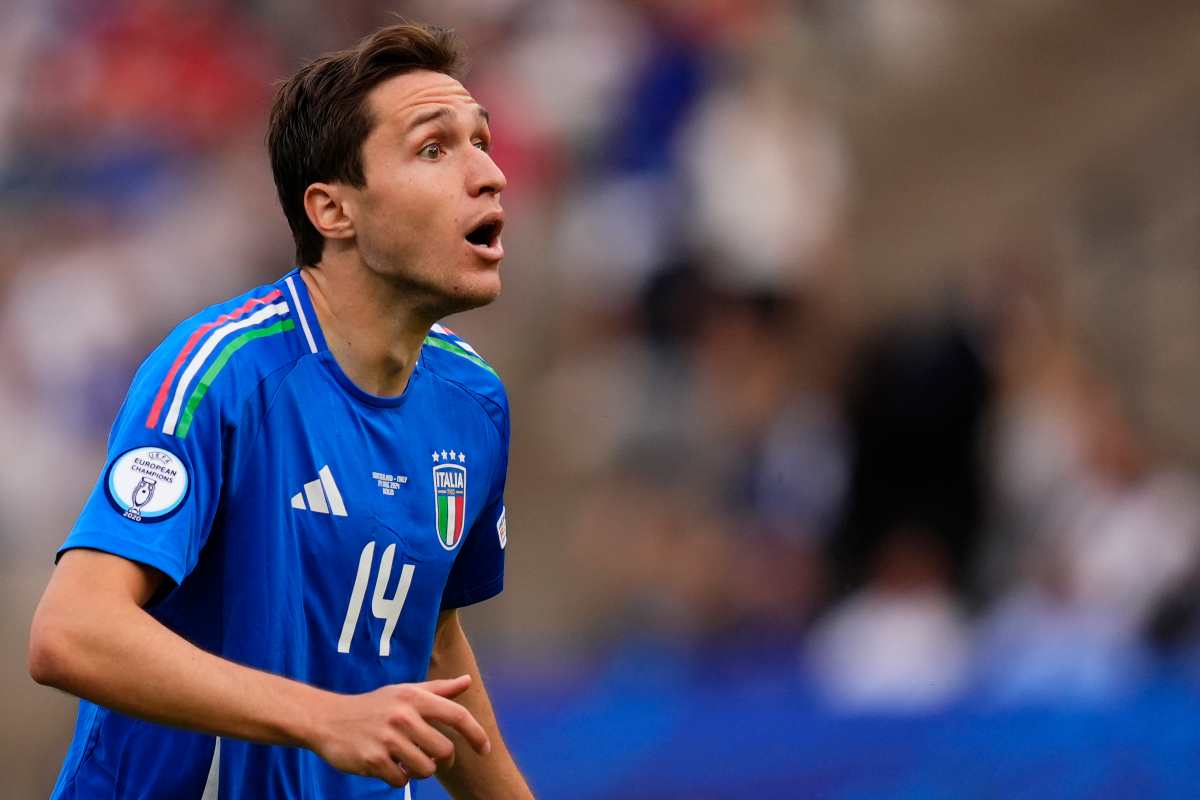 Federico Chiesa, attaccante della Nazionale azzurra