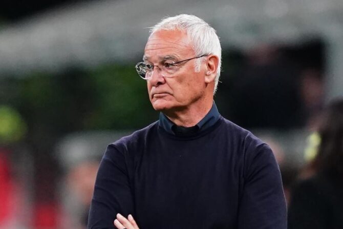 Claudio Ranieri, neo allenatore della Roma