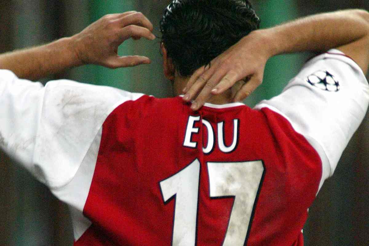 Edu in Inter-Arsenal del novembre 2003