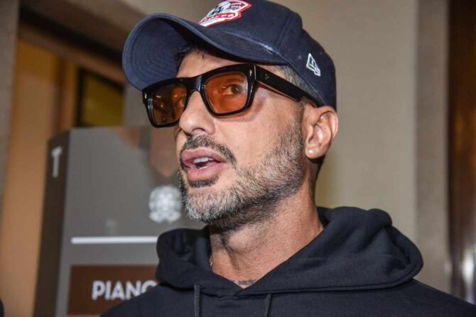 Fabrizio Corona in tribunale