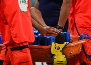 Infortunio per il calciatore