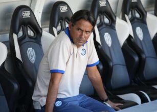 Simone Inzaghi in panchina