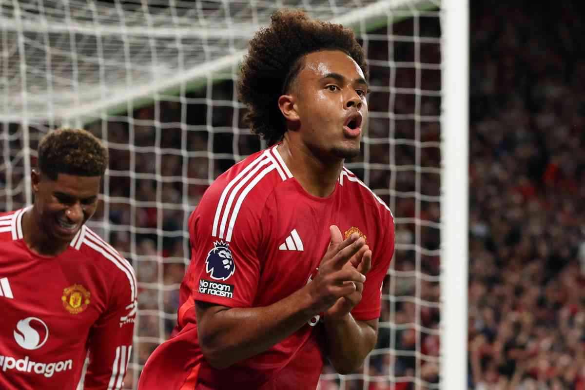 Goal Zirkzee Manchester United