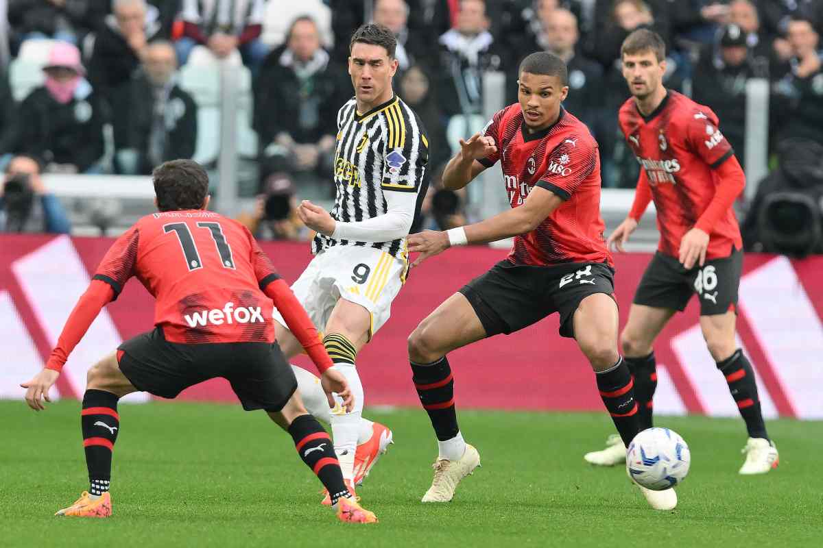 Milan contro Juventus in Serie A