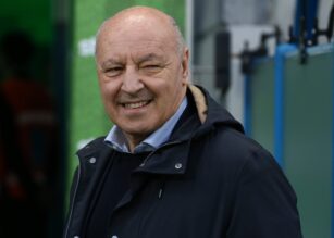 Giuseppe Marotta sorride