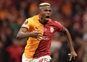 Victor Osimhen con il Galatasaray