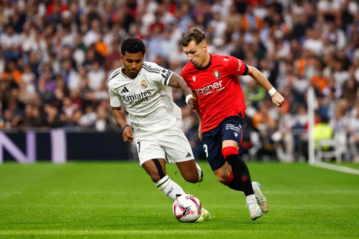 Rodrygo con la maglia del Real Madrid