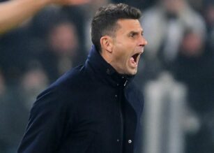 Thiago Motta sulla panchina della Juve