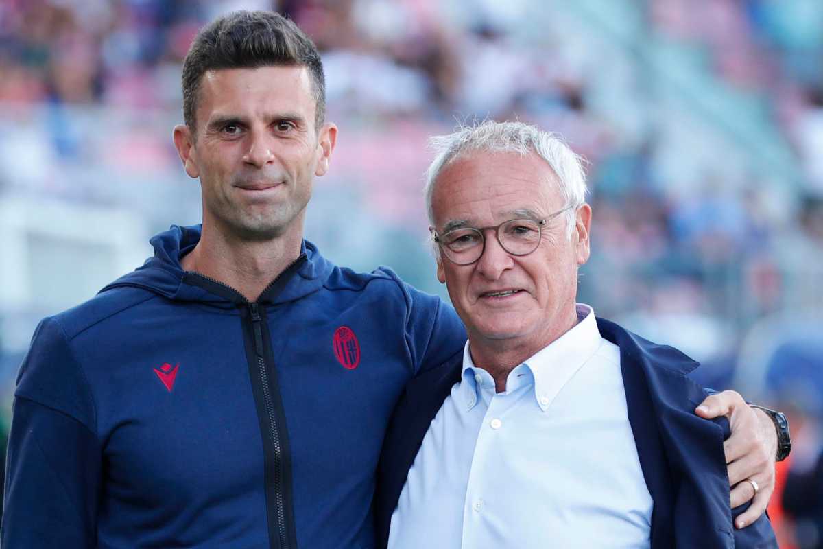 Thiago Motta e Claudio Ranieri