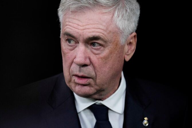 Carlo Ancelotti, tecnico del Real Madrid