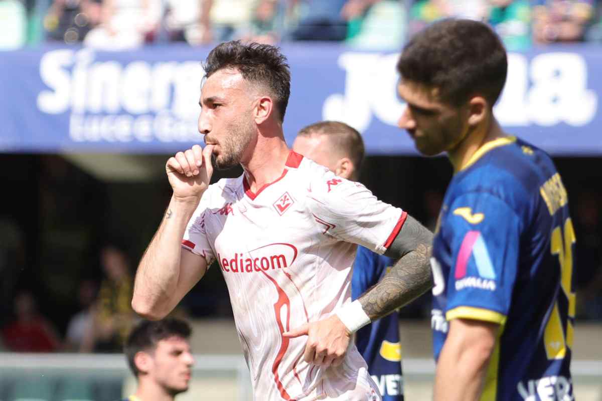 Castrovilli goal all'Hellas Verona