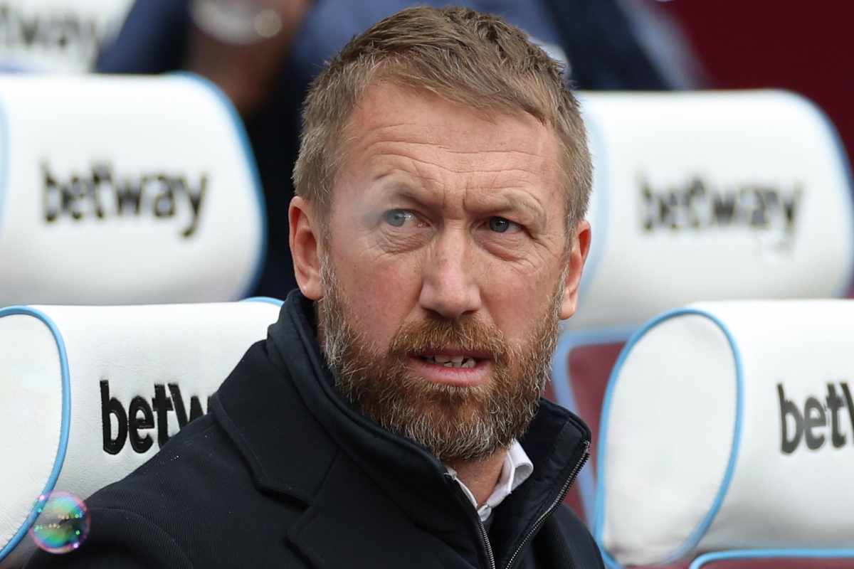 Graham Potter sulla panchina del West Ham