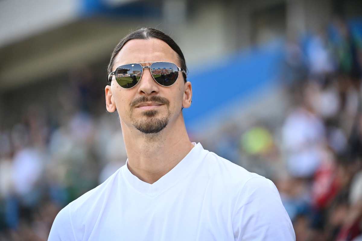 Zlatan Ibrahimovic sorride