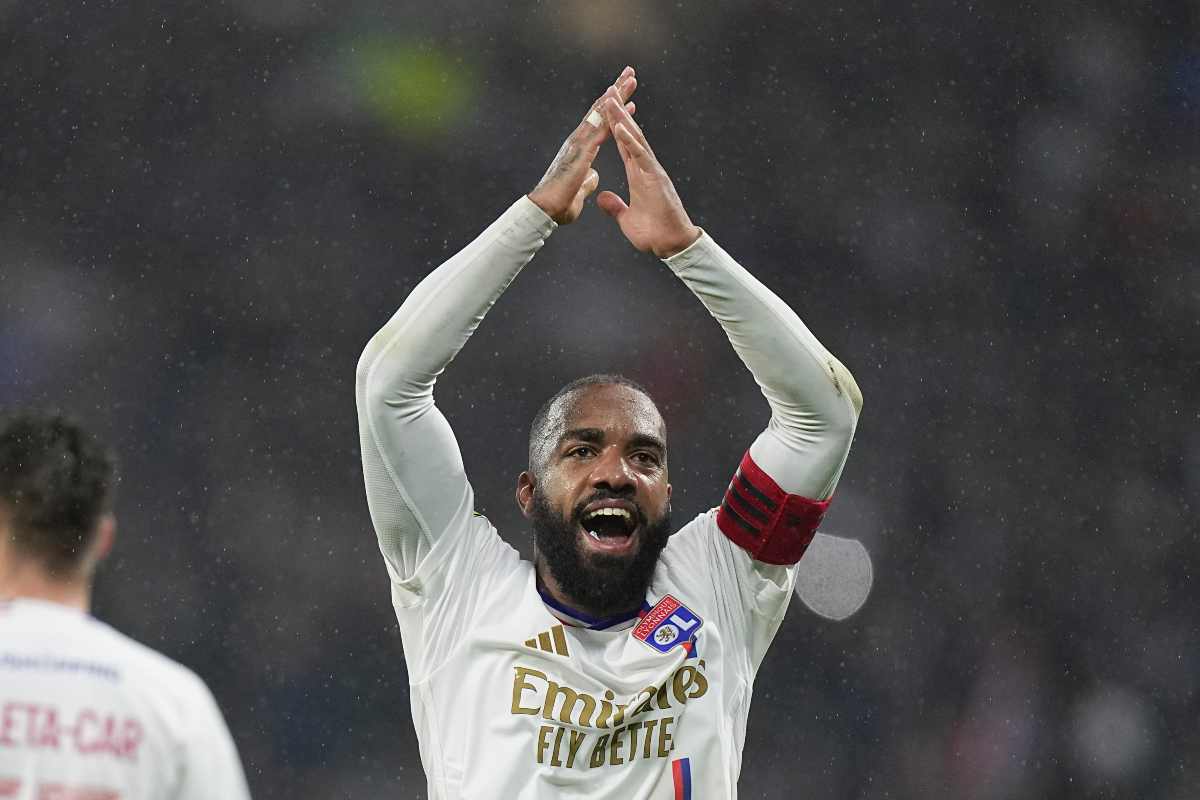 Alexandre Lacazette in campo