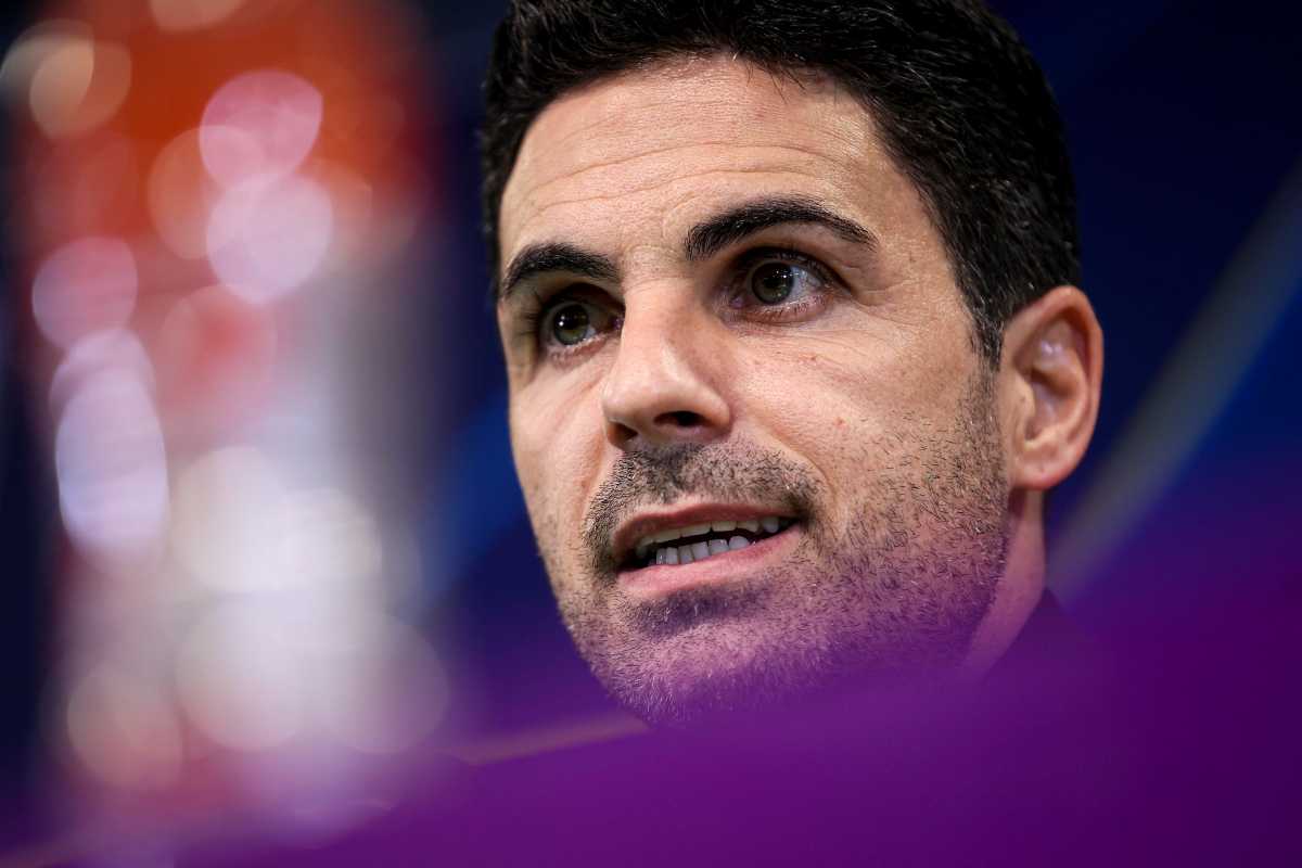 Arteta in conferenza stampa