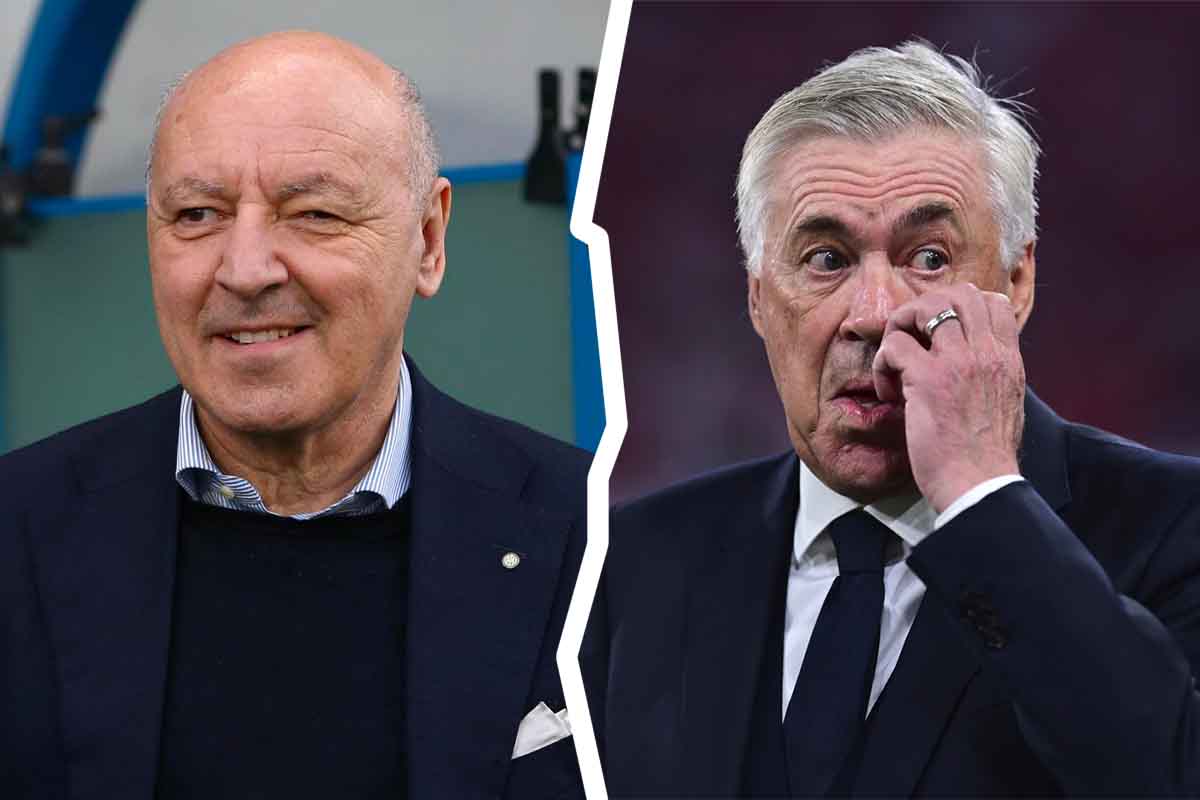 Beppe Marotta e Carlo Ancelotti