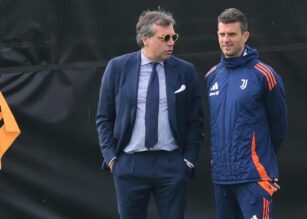 Giuntoli e Thiago Motta