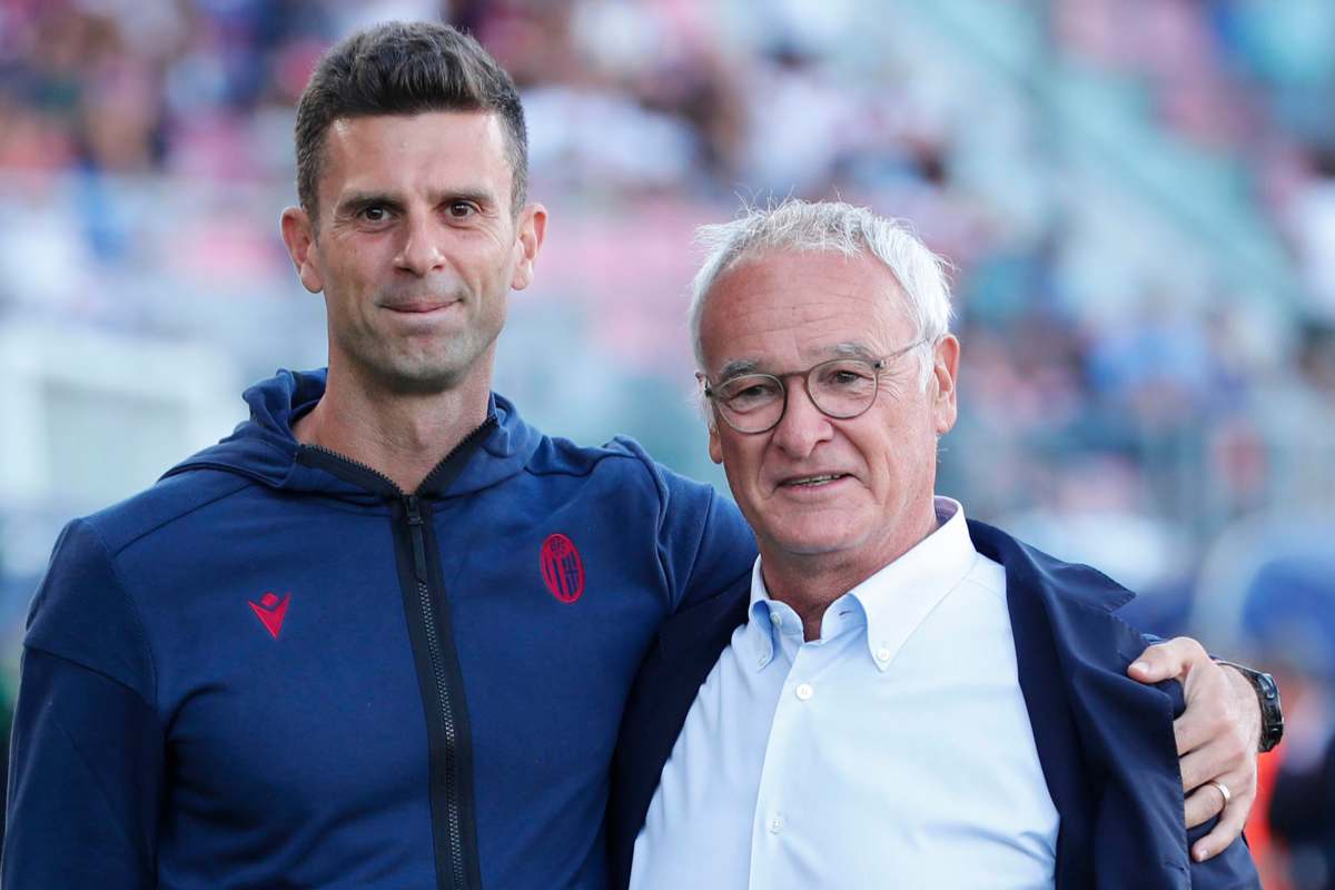 Thiago Motta e Claudio Ranieri