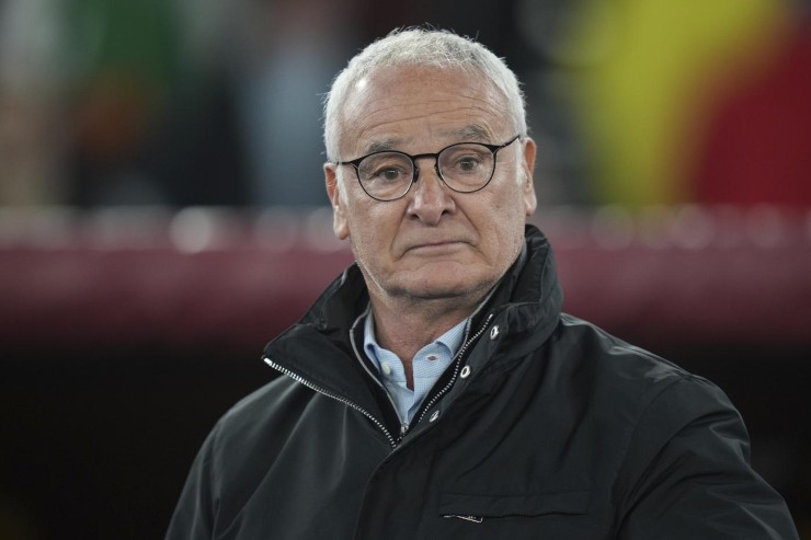 Claudio Ranieri concentrato