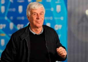 Gian Piero Gasperini sorride