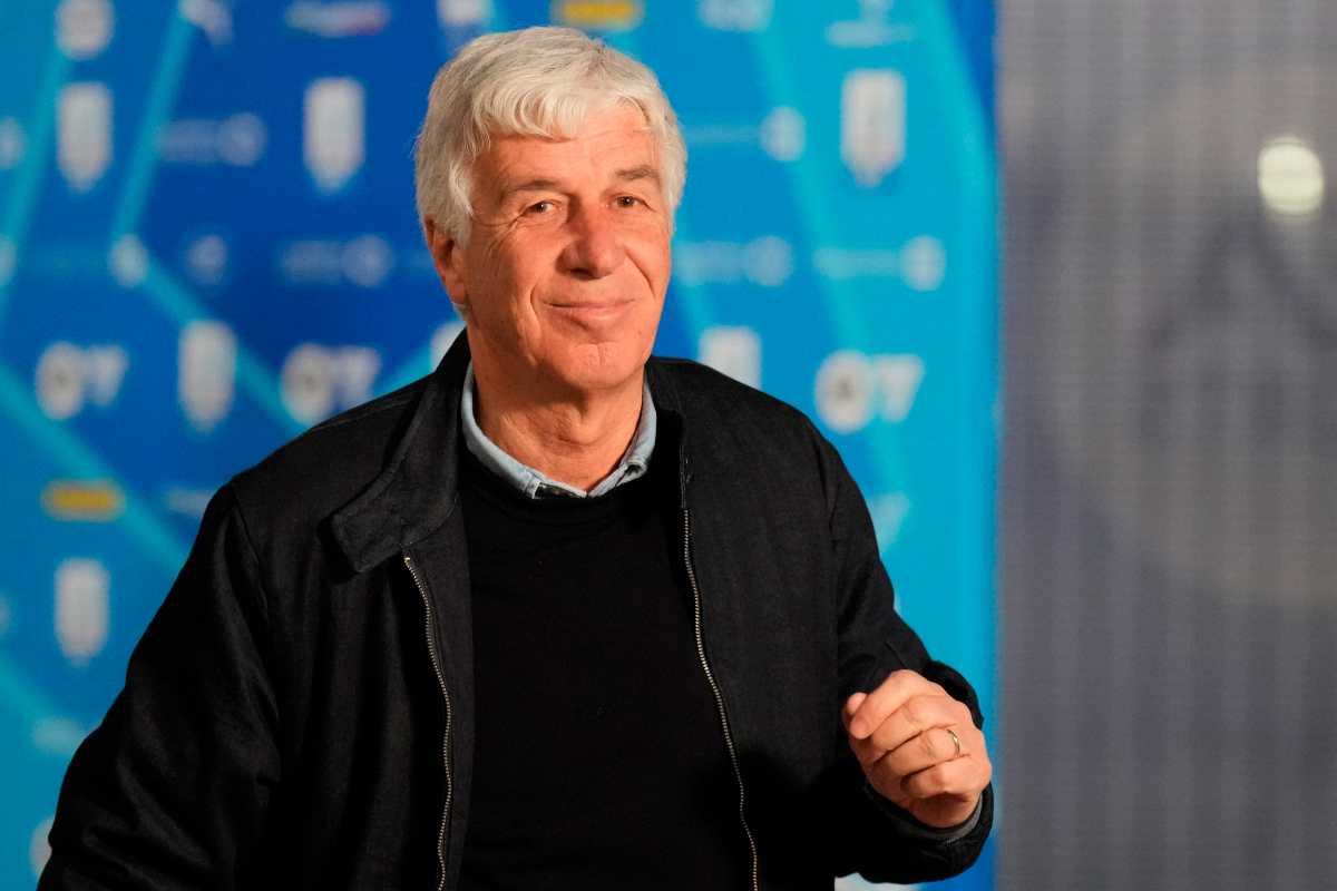 Gian Piero Gasperini sorride