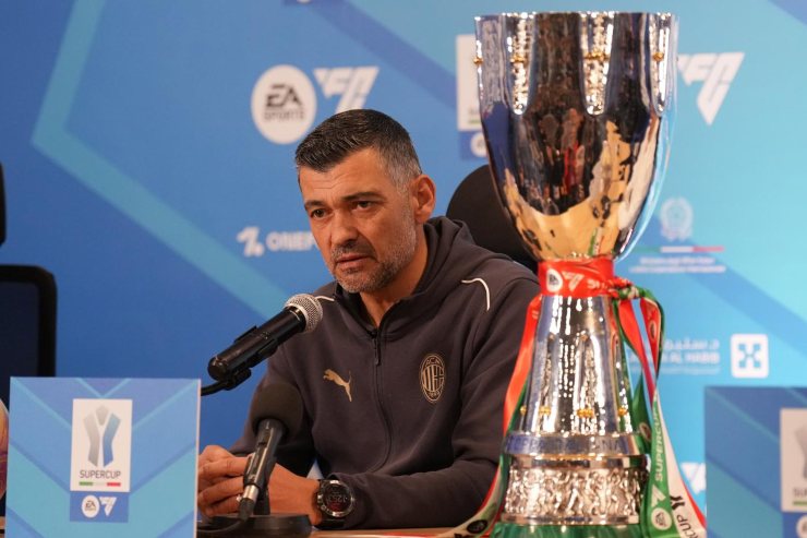 Sergio Conceicao in conferenza stampa