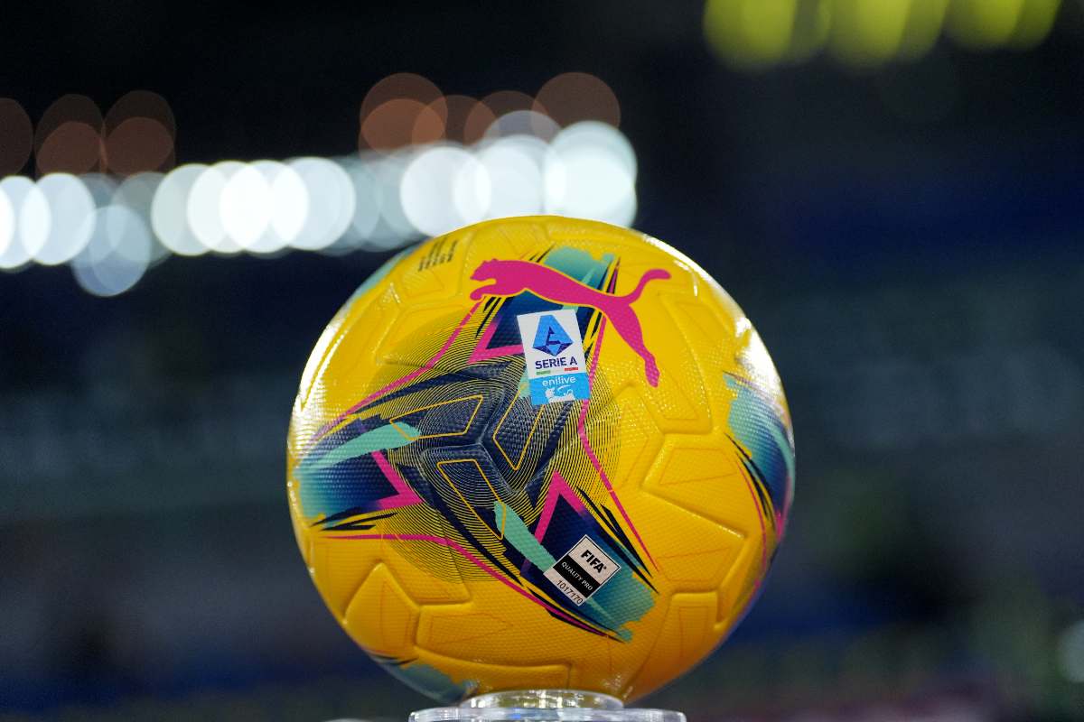 Il pallone della Serie A