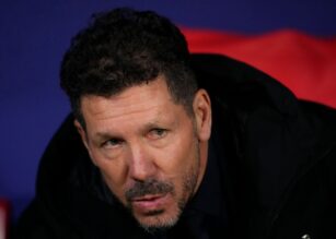 Diego Simeone, allenatore dell'Atletico Madrid