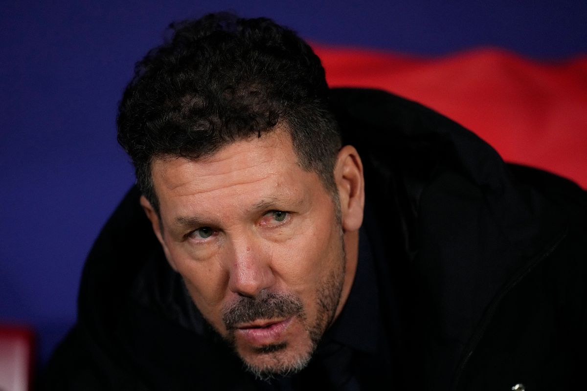 Diego Simeone, allenatore dell'Atletico Madrid