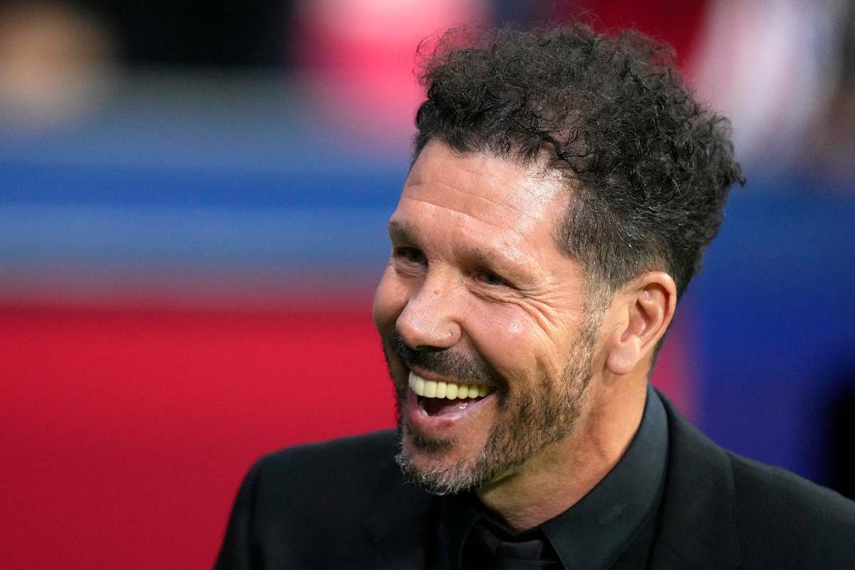 Diego Simeone, tecnico dell'Atletico Madrid